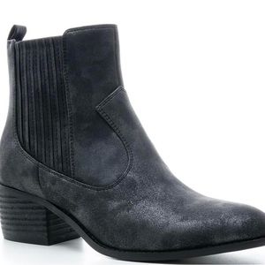 Corky’s Starboard Black Metallic Booties
